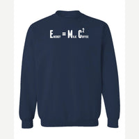E=Coffee — Crewneck Sweatshirt / Navy