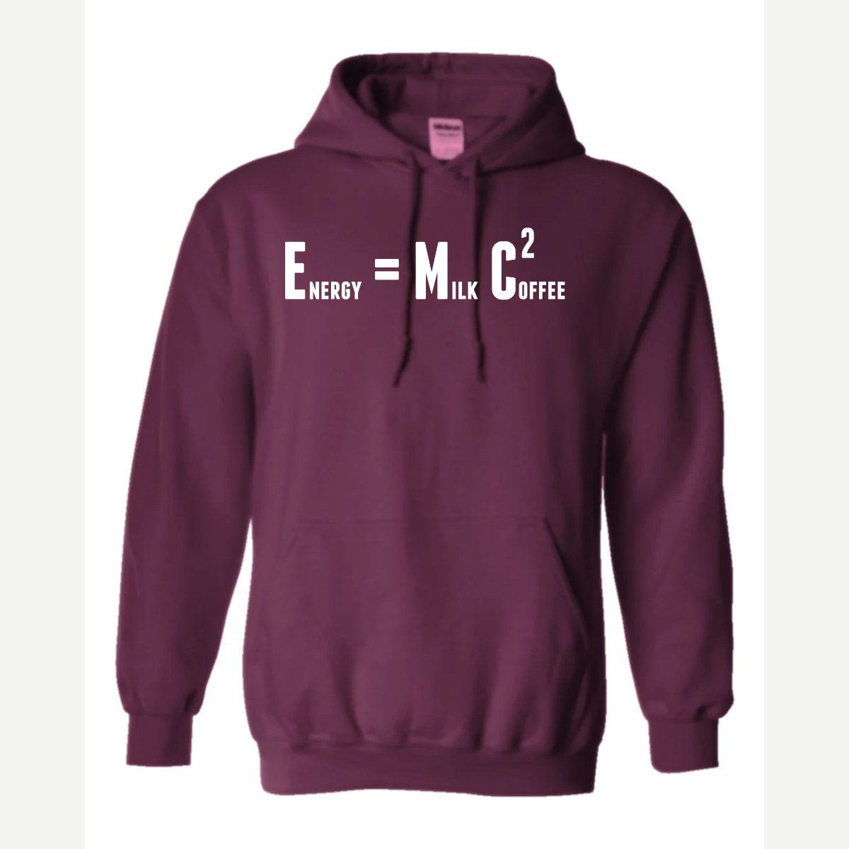 E=Coffee — Hoodie / Maroon