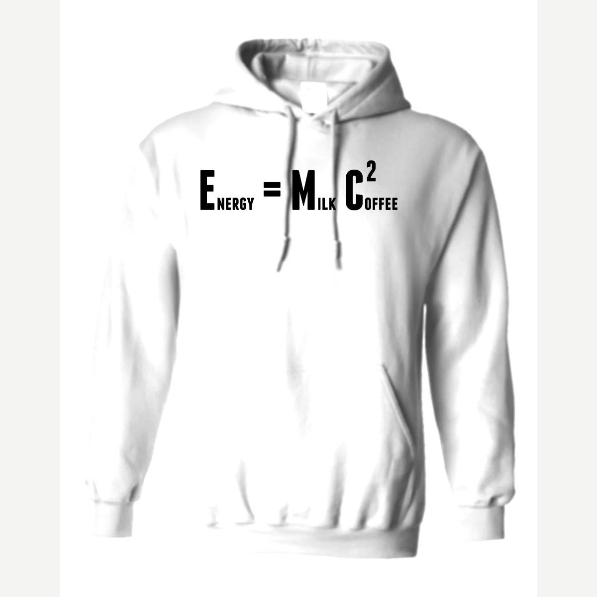 E=Coffee — Hoodie / White