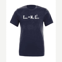 E=Coffee — Premium Tee / Navy