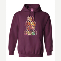 Eat Sleep Rave Repeat — Hoodie / Maroon
