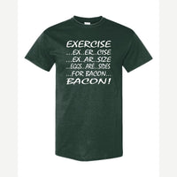 Eggs are sides — Classic Tee / Forest Green