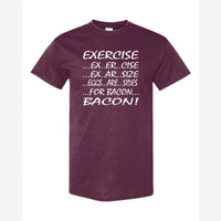 Eggs are sides — Classic Tee / Maroon
