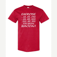 Eggs are sides — Classic Tee / Red
