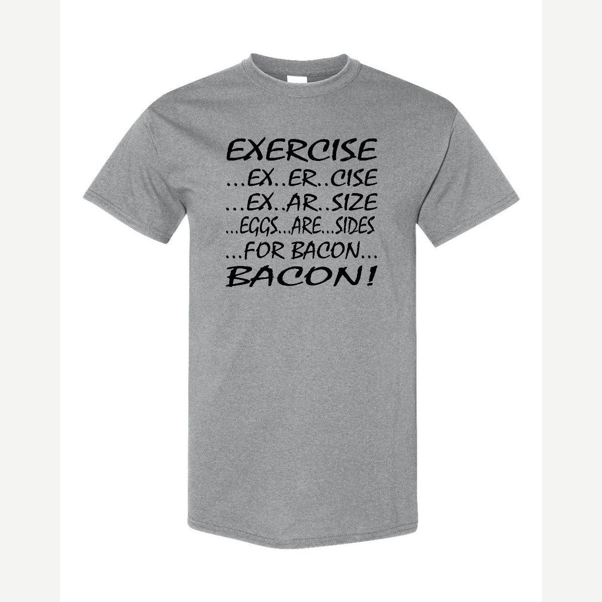 Eggs are sides — Classic Tee / Sport Grey