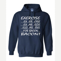 Eggs are sides — Hoodie / Navy