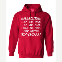 Eggs are sides — Hoodie / Red
