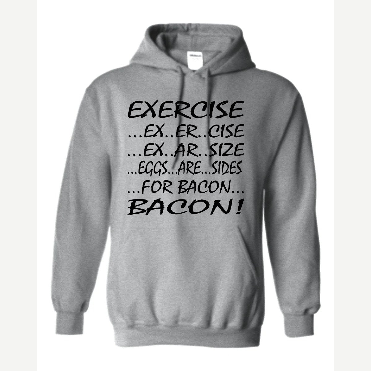 Eggs are sides — Hoodie / Sport Grey