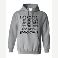 Eggs are sides — Hoodie / Sport Grey