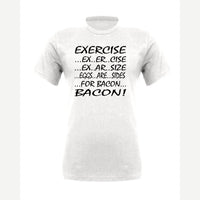 Eggs are sides — Premium Tee / White