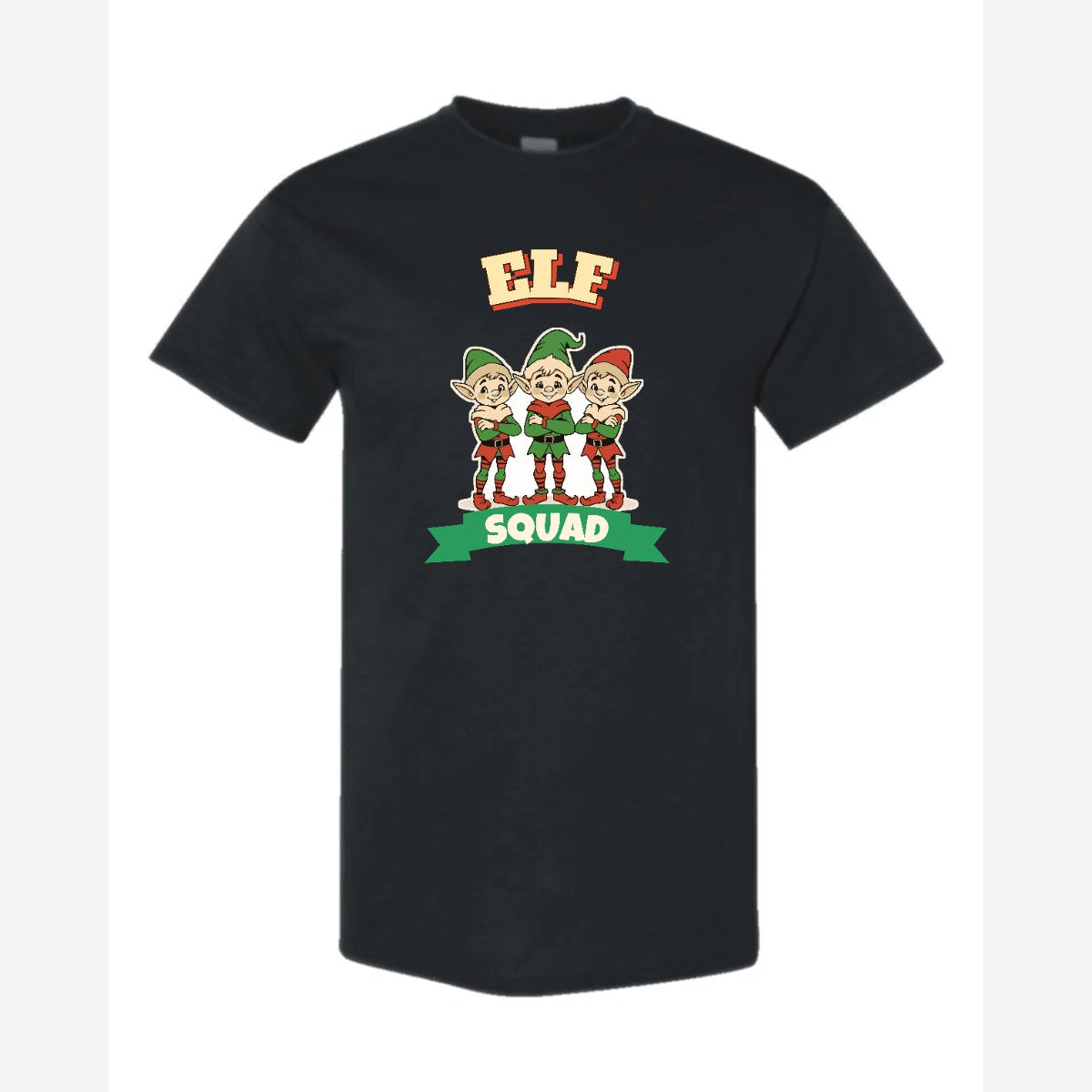 Elf Squad — Classic Tee / Black