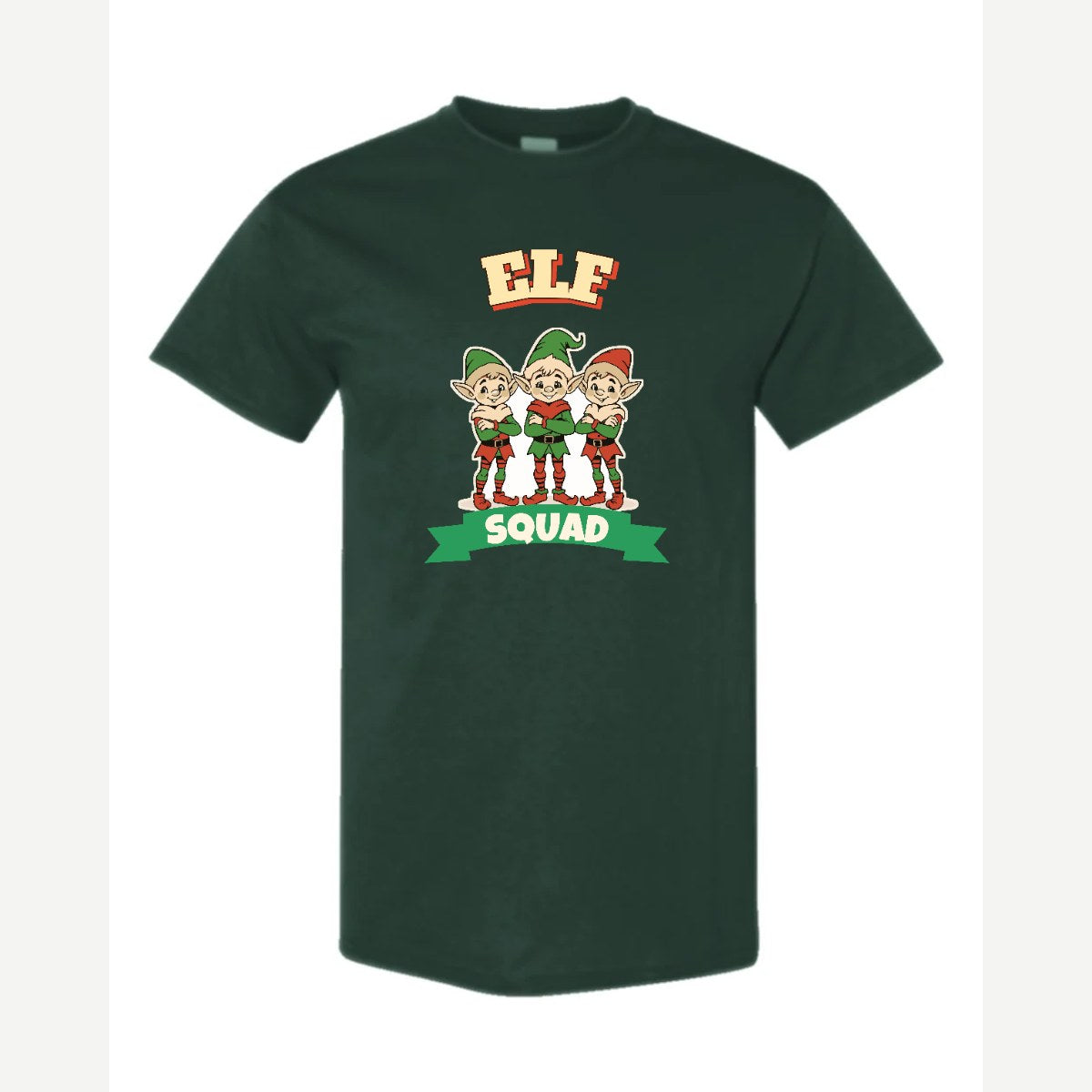 Elf Squad — Classic Tee / Forest Green