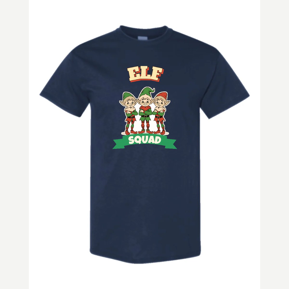 Elf Squad — Classic Tee / Navy