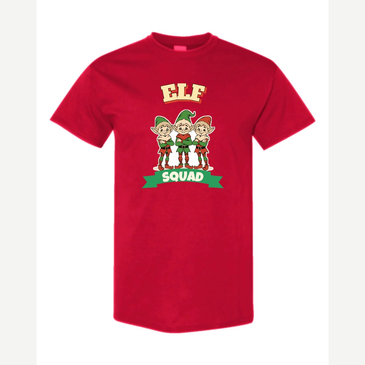 Elf Squad — Classic Tee / Red