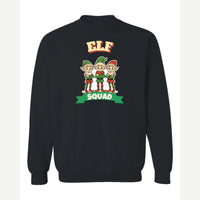 Elf Squad — Crewneck Sweatshirt / Black