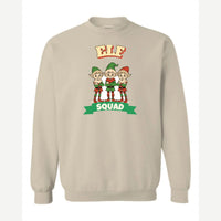 Elf Squad — Crewneck Sweatshirt / Sand