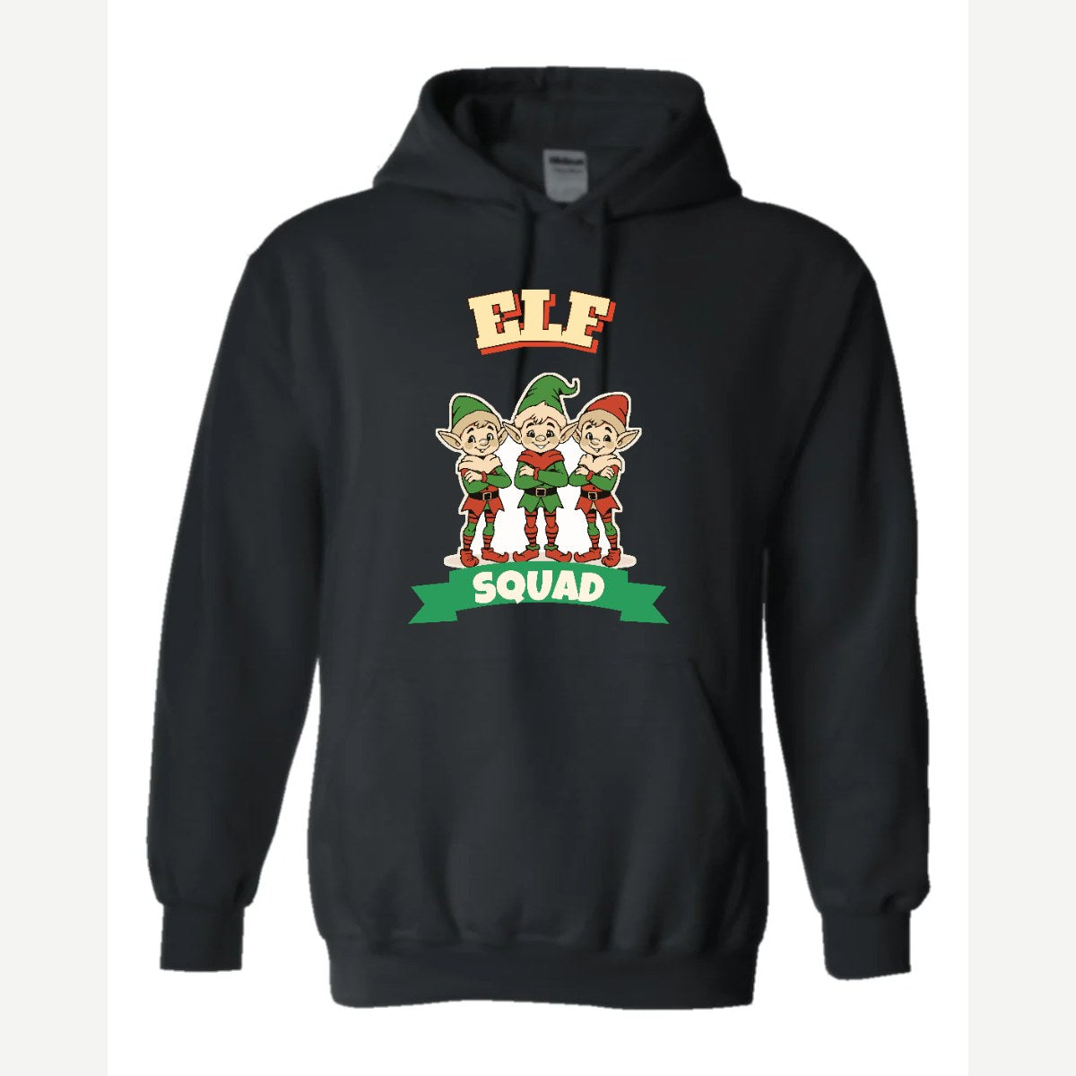 Elf Squad — Hoodie / Black