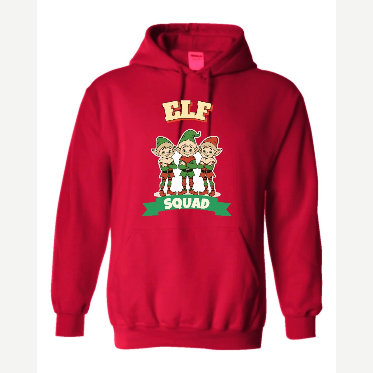 Elf Squad — Hoodie / Red