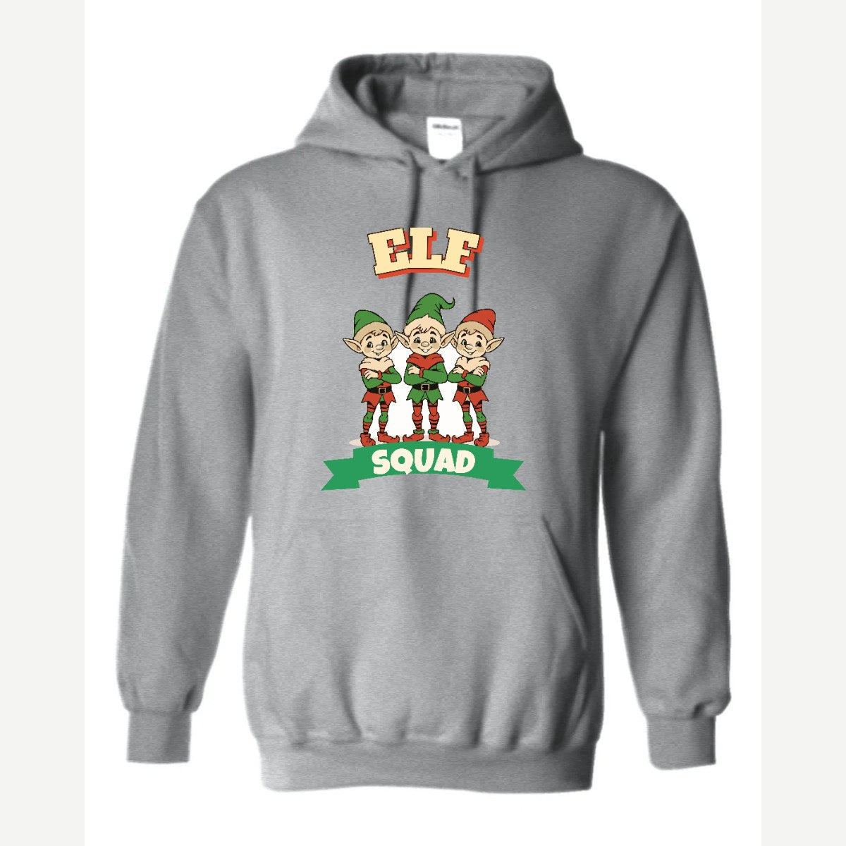Elf Squad — Hoodie / Sport Grey