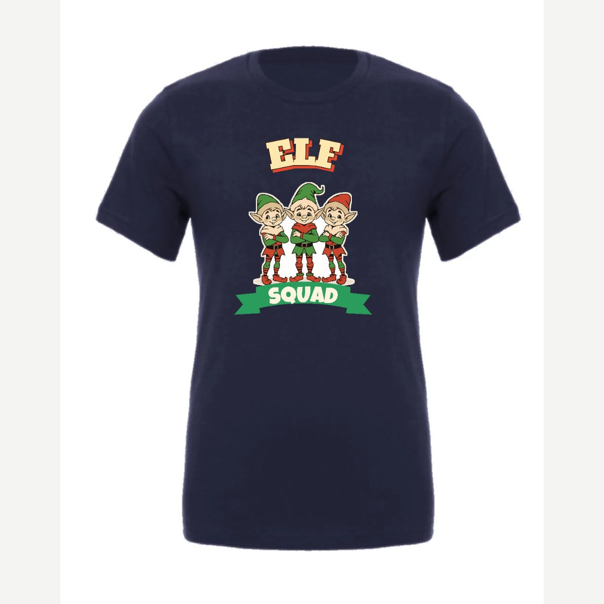 Elf Squad — Premium Tee / Navy