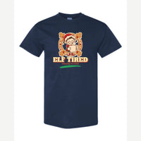 Elf Tired — Classic Tee / Navy