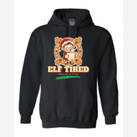 Elf Tired — Hoodie / Black