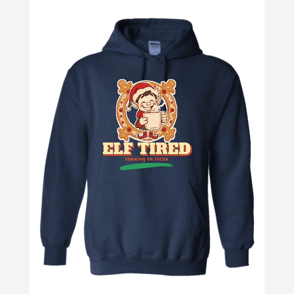 Elf Tired — Hoodie / Navy