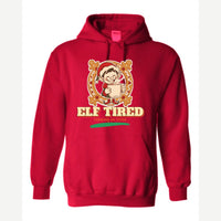 Elf Tired — Hoodie / Red