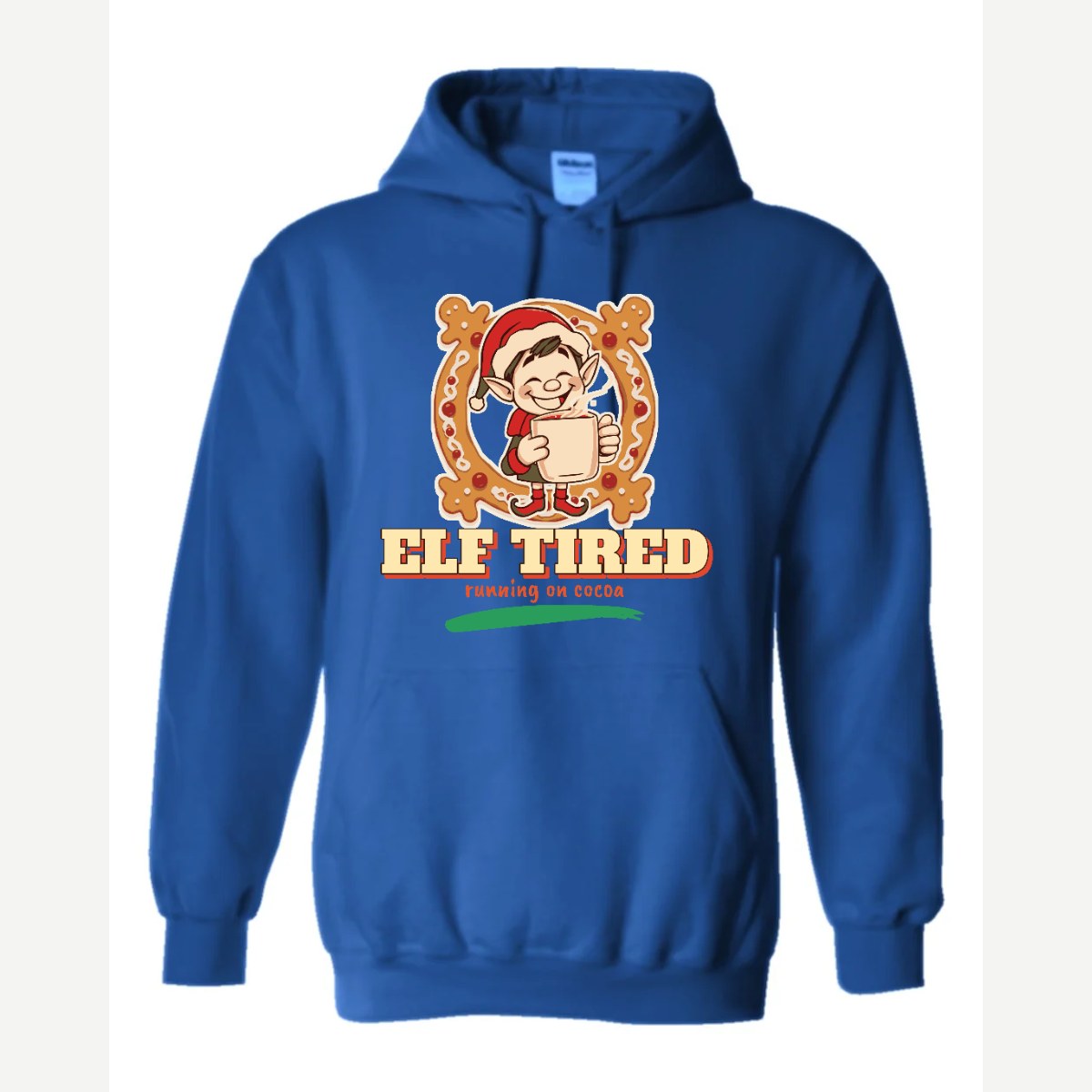 Elf Tired — Hoodie / Royal