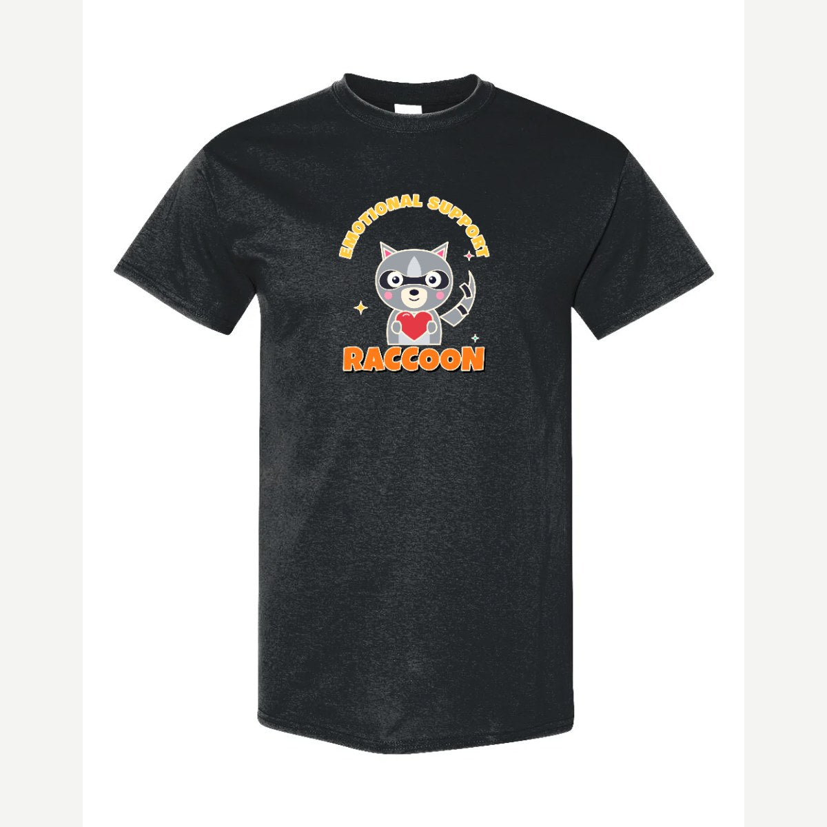 Emotional Support Raccoon — Classic Tee / Black