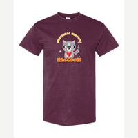 Emotional Support Raccoon — Classic Tee / Maroon