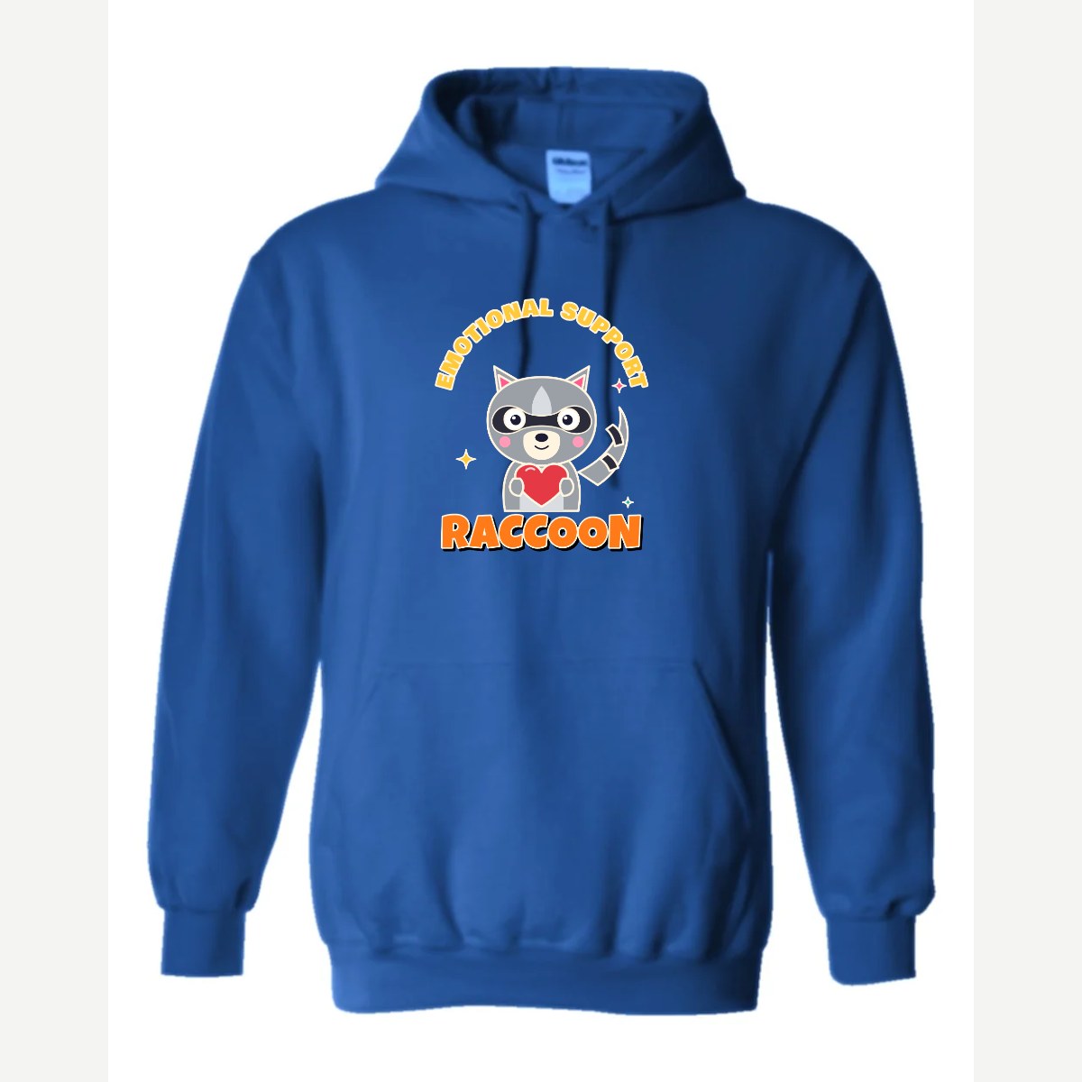 Emotional Support Raccoon — Hoodie / Royal
