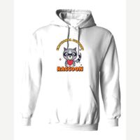 Emotional Support Raccoon — Hoodie / White