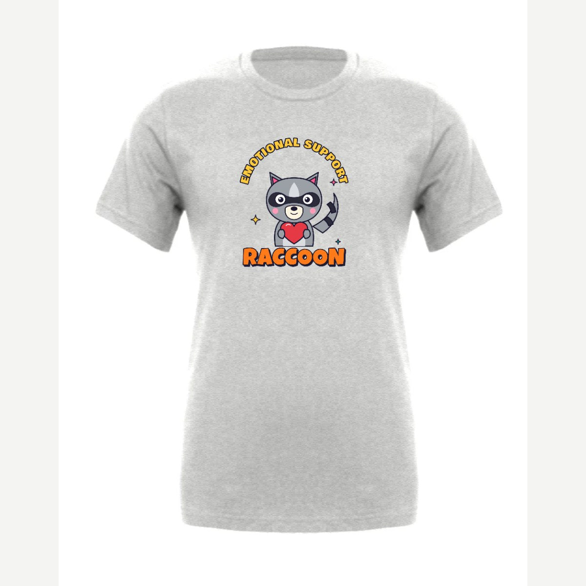Emotional Support Raccoon — Premium Tee / Athletic Heather