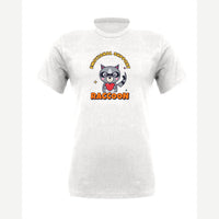 Emotional Support Raccoon — Premium Tee / White