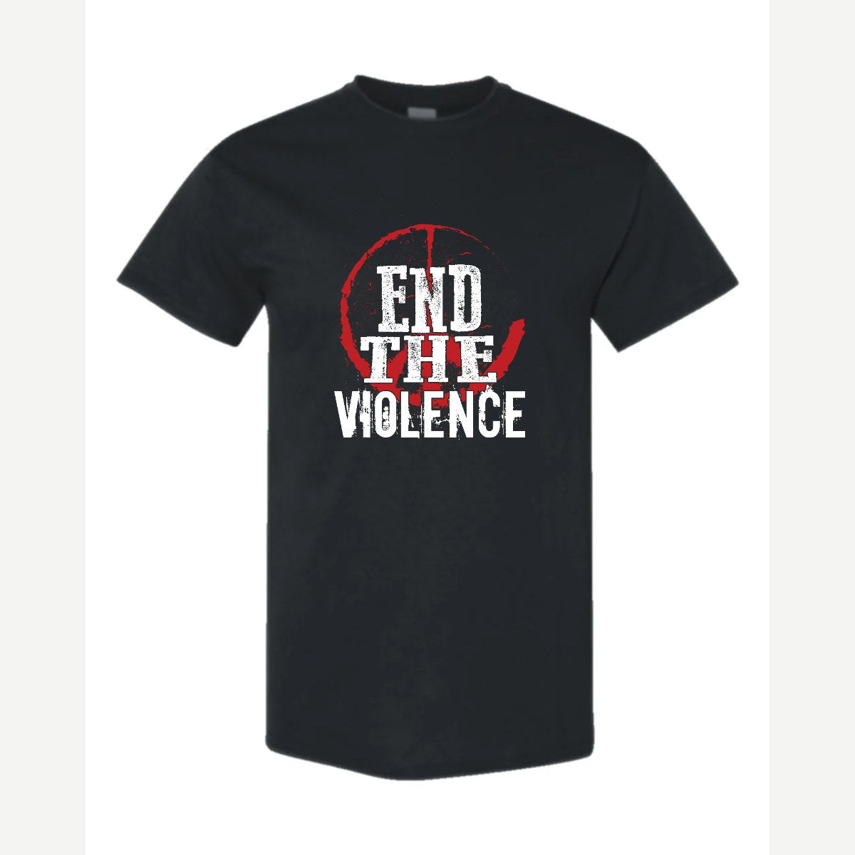 End the Violence — Classic Tee / Black