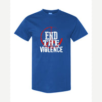 End the Violence — Classic Tee / Royal