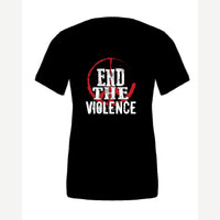 End the Violence — Premium Tee / Black