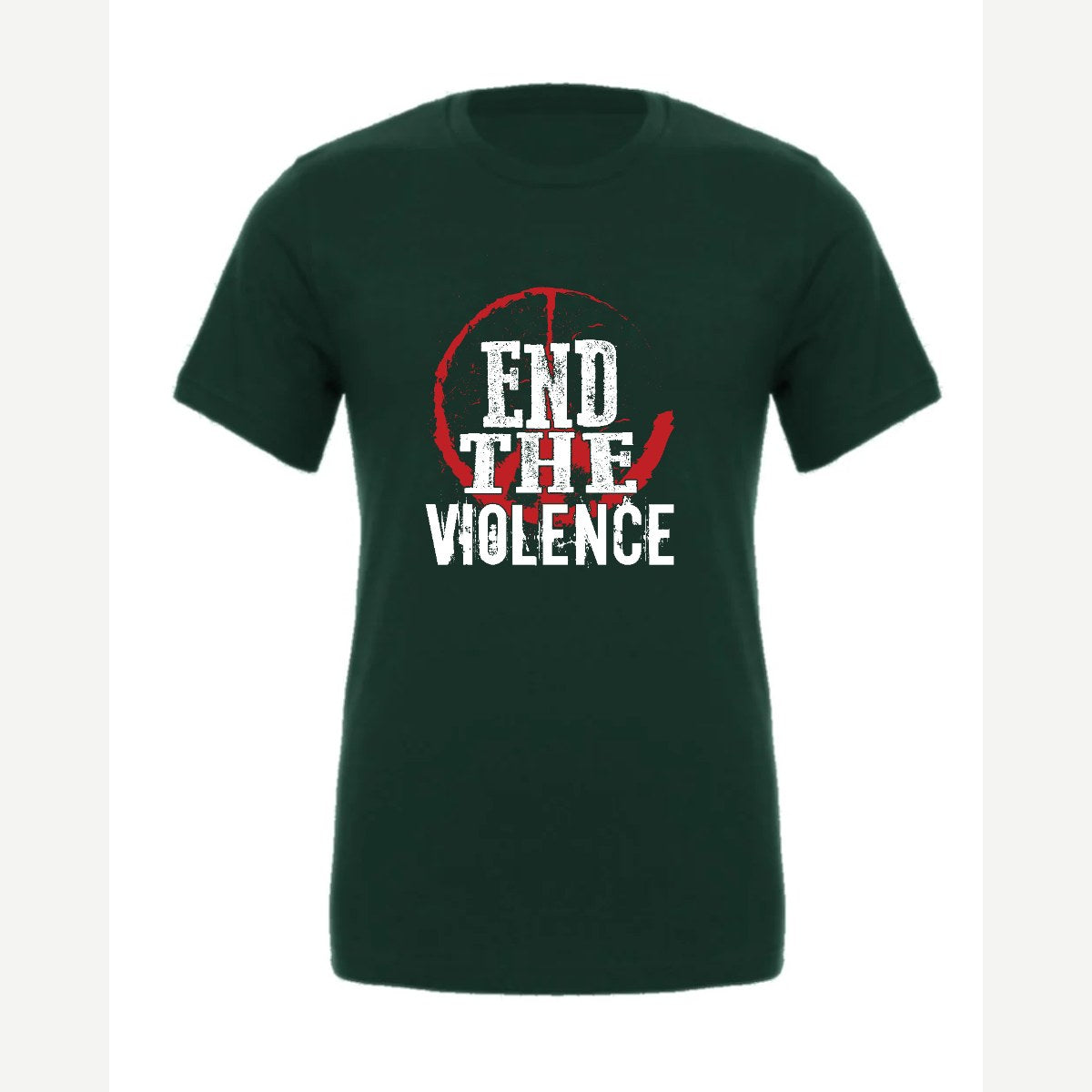 End the Violence — Premium Tee / Forest