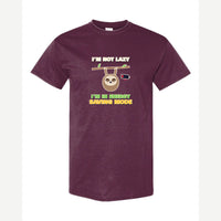 Energy Saving Mode — Classic Tee / Maroon