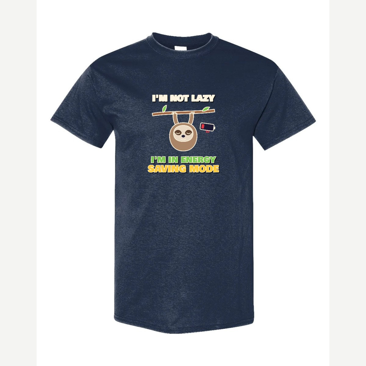 Energy Saving Mode — Classic Tee / Navy