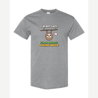 Energy Saving Mode — Classic Tee / Sport Grey