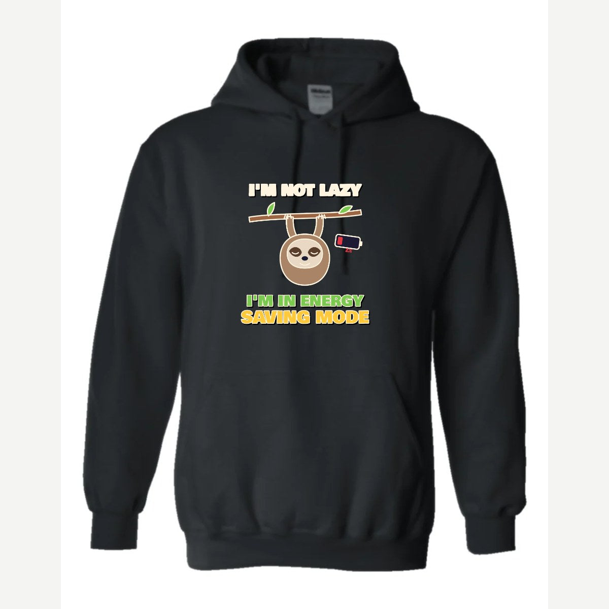 Energy Saving Mode — Hoodie / Black
