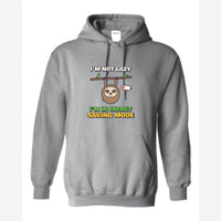 Energy Saving Mode — Hoodie / Sport Grey