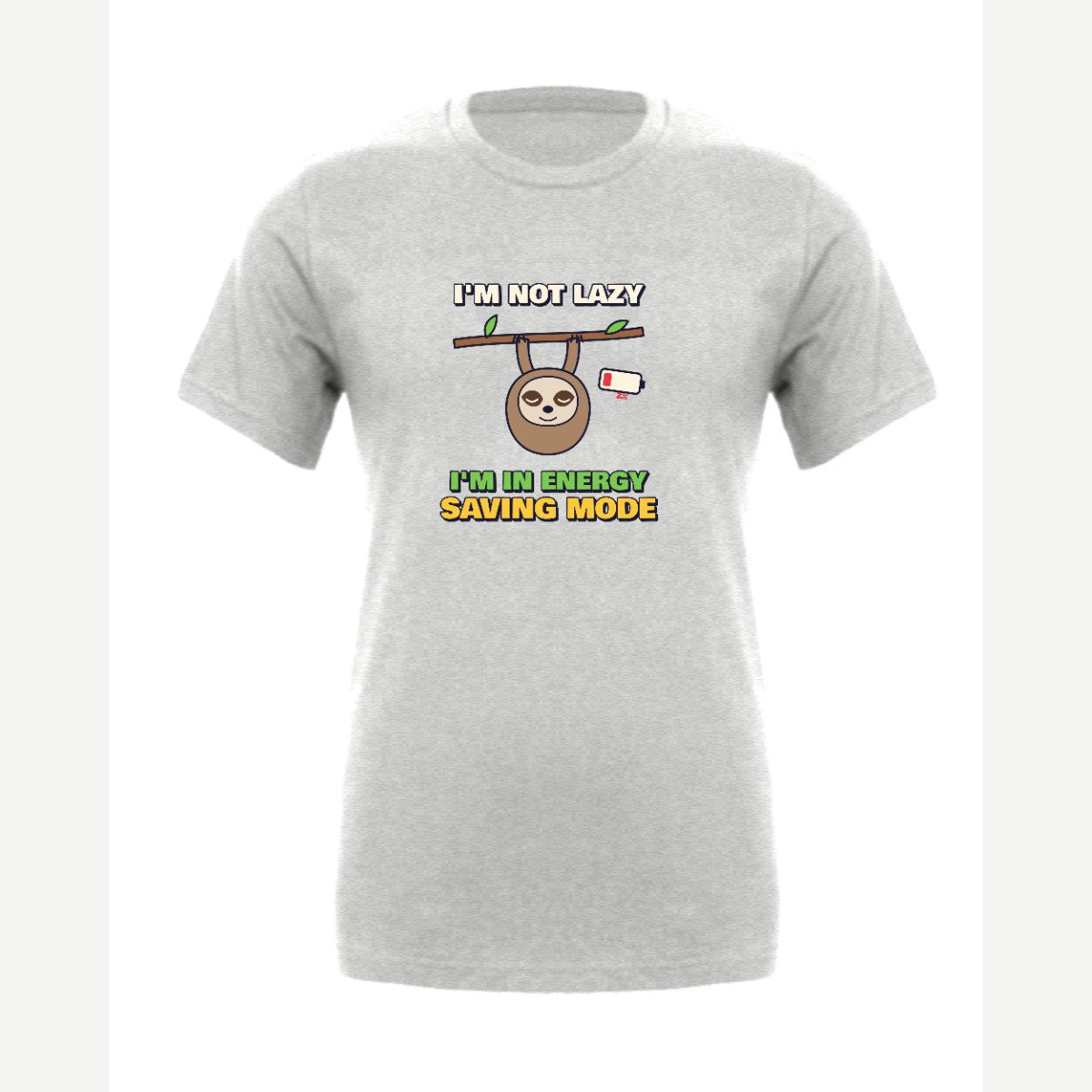Energy Saving Mode — Premium Tee / Athletic Heather
