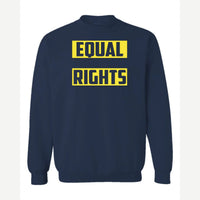 Equal Rights — Crewneck Sweatshirt / Navy