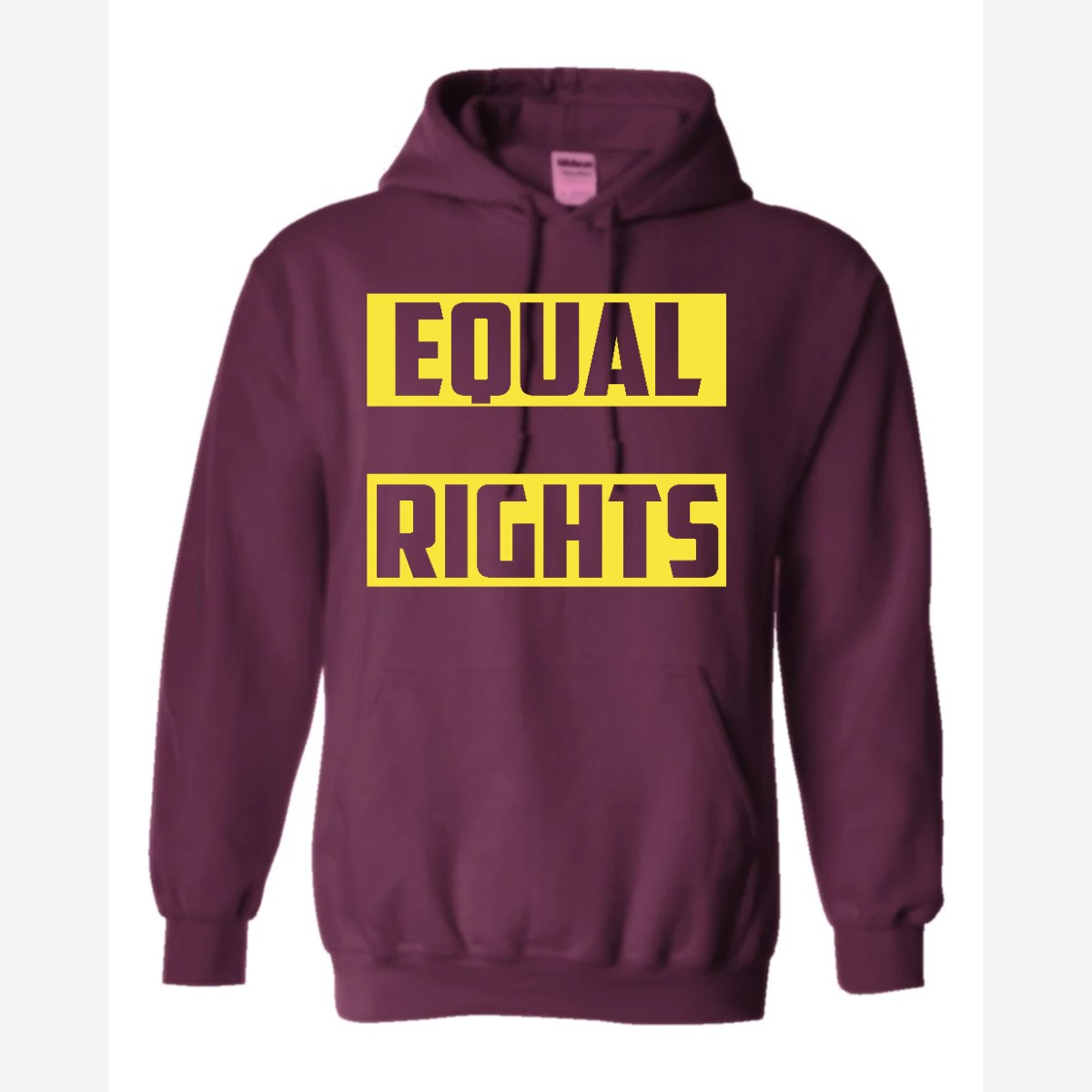 Equal Rights — Hoodie / Maroon