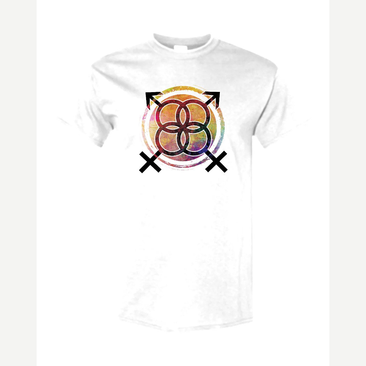 Equality Symbol (Watercolor) — Classic Tee / White