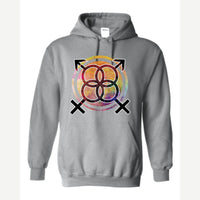 Equality Symbol (Watercolor) — Hoodie / Sport Grey