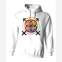 Equality Symbol (Watercolor) — Hoodie / White